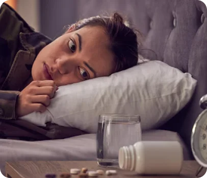 In a world that never slows down <span>our restless minds forget</span> how to rest and our tired bodies pay the price <span>every single night</span>